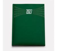 LEIVESTE - Agenda journalier 2026 A5 | Planner 2026 Janvier-Décembre | Organisateur quotidien avec intervalles de 30 Minutes | Grand Format 15 x 21 cm (Vert foncé)