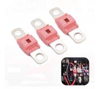 Lejarfa Lot de 3 fusibles 125 A boulonnés, bornes à courant élevé, isolant plaqué résistant à la chaleur, protection contre les courts-circuits pour camions, camping-cars, bateaux, VTT