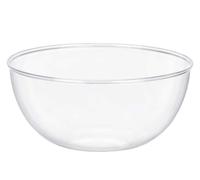 LEKNES Bol rond grande taille transparent 3,5 L