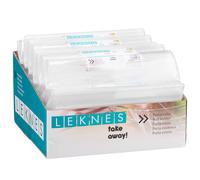 Leknes Porte-rouleau Film Transparent Plastique PP 33x5x8 cm (Set de 24)