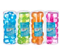 LEKNES Set de 18 bacs à glaçons assortis 4 couleurs