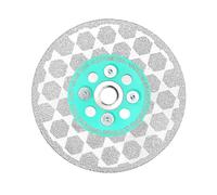LEKOMESH Disque Diamant Carrelage 115mm - Lame de Scie Diamant Disque Carrelage Lame Diamantée à Tronçonner Marbre Granit Béton Porcelaine Céramique, Filetage M14