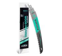 LEKOMESH Lot de 1 lames de scie sabre avec dents japonaises 230 mm - Bord arqué - Pour bois 230 mm - 6 TPI - Pour tailler les arbres, couper le bois