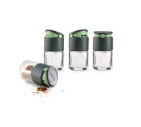 Lékué Boîte à épices avec couvercle doseur Lékué lot de 4 Gris
