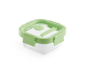 Lékué Boîte à lunch carrée en verre Lékué 0.32 L Vert