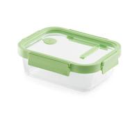 Lékué Boîte à lunch rectangulaire en verre Lékué 0.64 L Vert