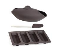 Lékué Kit de boulangerie Lékué lot de 3 Marron