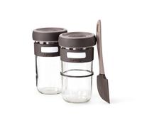 Kit pour pain au levain, marron, verre, Lékué