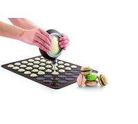 Lékué Kit pour macarons maison, silicone. Kit de pâtisserie pour réaliser de délicieux macarons.45 x 35 x 25 cm