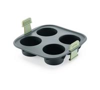 Lékué Lékué moule à muffins pour air fryer. 4 pcs Grey