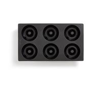 Lékué Moule à donuts en silicone Lékué lot de 6 Noir