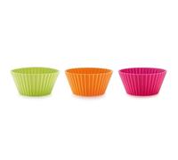 Lékué Moules à muffins en silicone Lékué lot de 6 Mixé