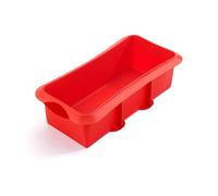 Lékué Moule à pain en silicone Lékué 28 cm Rouge
