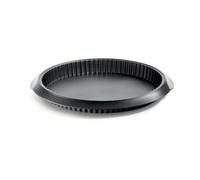 Lékué Moule à quiche en silicone Lékué Ø28 cm Noir