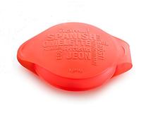 Lékué - Moule à Tortilla Forme Silicone Platine Rouge 45 x 35 x 25 cm