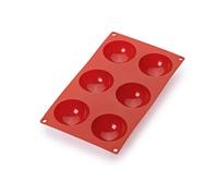 LEKUE 0620206R01M022 MOULE DEMI-SPHERES 6 CAVITES SILICONE PLATINE