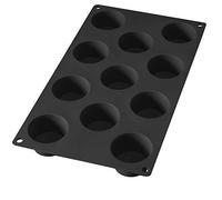 Lékué Moule à mini-muffins en silicone Lékué lot de 11 Noir