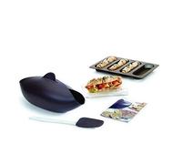 Lékué - Pain/Moule Pour Baguettes Set, Silicone, Marron , 30 X 25 X 15 Cm - 3000085surm017