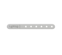 Lékué - PAL00010B08U150 Lot de 20 bâtonnets de crème glacée, blancs, 93 mm