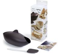 Lékué plat à pain 28x23x13cm+cuillère à pâte (3000028SURM017)