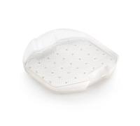 Lékué Plateau multifonctions pour cuiseur vapeur profond Lékué 1-2 portions Transparent