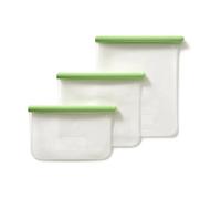 Lékué Sac réutilisable plat Lékué 3 pièces Vert