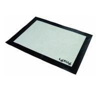 LEKUE TAPIS DE CUISSON ANTI-DERAPANT 40 X 30 CM BLANC / NOIR GOURMET