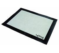 Lékué Tapis de cuisson en silicone 40 x 30 cm Blanc/Noir