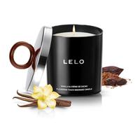 LELO Bougie de Massage Flickering Touch - Fond en Huile, Parfumée, Corporelle - Luxueux Traitement de la Peau - Parfum Vanille & Crème de Cacao