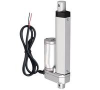 Leluo Actionneur linéaire électrique, poussée 1000N, DC 12V, 50mm, 100mm, 150mm, 250mm, longueur de course, entraînement linéaire, contrôleur de moteur linéaire électrique Outils industriels