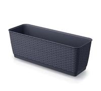 LEM Select Jardinière Anthracite Flowerpot - 12 L - 49.2 x 17.2 x 17.4 cm