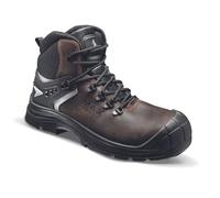 Lemaitre Chaussures de sécurité MAX UK BROWN 2.0 S3 SRC, embout acier, anti-coupures polyamide 47