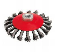 Brosse cuvette acier torsad? 115 mm