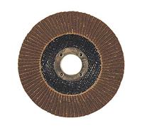 Leman 115.080A Disque à lamelle bombé en Corindon 115 x 22,23 mm Grain 80