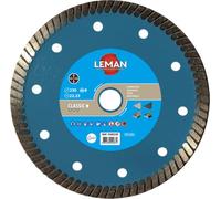 Leman 930115 Disque diamant jante continue de carrelage 115 x 22,23 mm Hauteur 8 mm