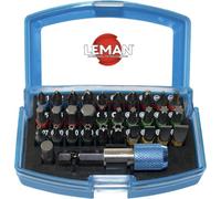 Leman - Coffret 32 pièces embouts de vissage