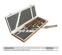 Coffret 5 outils de tourneur LEMAN - 870-500-05