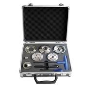 Coffret mandrin et accessoires pour tour à bois filetage 1''8 TPI LEMAN