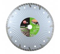 LEMAN Disque diamant jante continue Ø 230 mm - 890 - 300 mm / 25,40 mm / 3.2 mm
