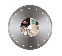 Leman - Disque diamant jante continue grés cérame D. 125x22,23 x1,2mm