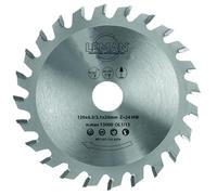 Leman - Lame carbure inciseur conique 120x20 mm 24 dents