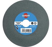 Leman - Meule vitrifiée verte carbure HM à sec D. 150 x Al. 32 x Ep. 25 mm Gr. 120-15029 - Leman