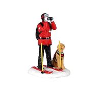 Lemax 12028 Vail Village Figurine : Patrouille de Ski