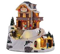 Lemax 15735-UK Vail Village Sights & Sounds: Winterhaus Resort