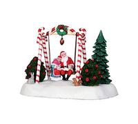 Lemax 24479 Wonderland Accessoire : balançoire Père Noël