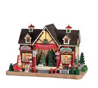 Lemax Bâtiment éclairé Caddington Village 25865-UK - Winterfest Arts & Crafts Show