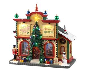 Lemax 35023 Caddington Village Lighted Building: Cranberry Hill Christmas Boutique