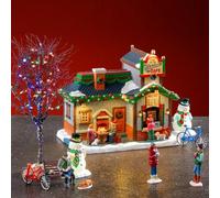 Lemax 56675 The Christmas Café Set Maison Set
