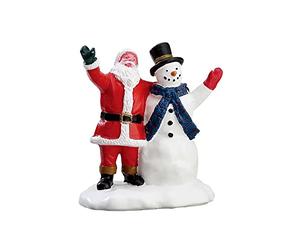 Lemax 62437 Figurine de Village : vœux de Noël