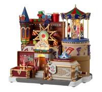 LEMAX Bâtiment éclairé par LED et musicalement « The Merry Music Box » H26,2 x 25,8 x 18,3 cm